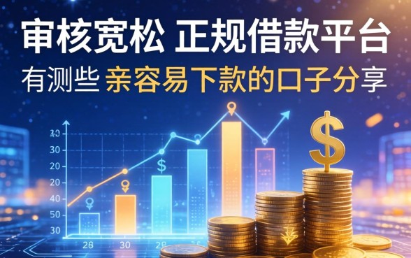 审核宽松的正规借款平台有哪些?亲测五个容易下款的口子分享