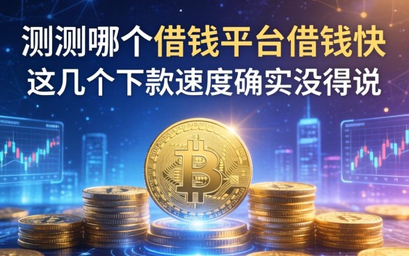 实测哪个借钱平台借钱快，这几个下款速度确实没得说