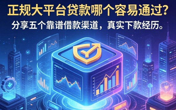 正规大平台贷款哪个容易通过？分享五个靠谱借款渠道及真实下款经历