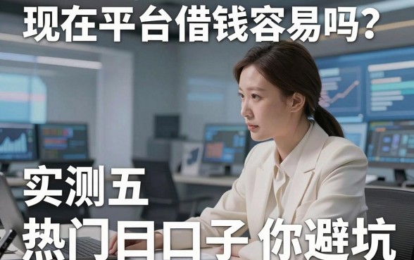 现在平台借钱容易吗？实测五个热门口子帮你避坑