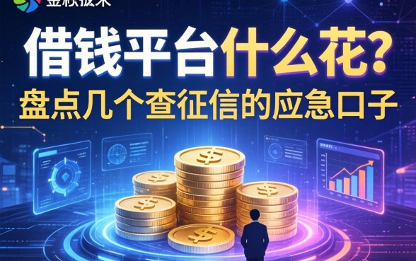 借钱平台什么花？盘点几个不查征信的应急口子