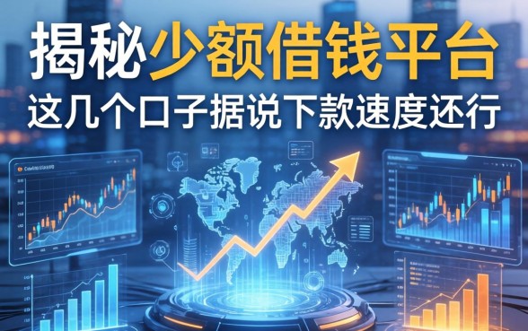 揭秘少额借钱平台：这几个口子据说下款速度还行