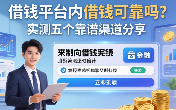 在借钱平台内借钱可靠吗？实测五个靠谱渠道分享