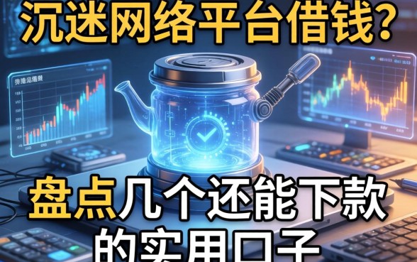 沉迷网络平台借钱？盘点几个还能下款的实用口子