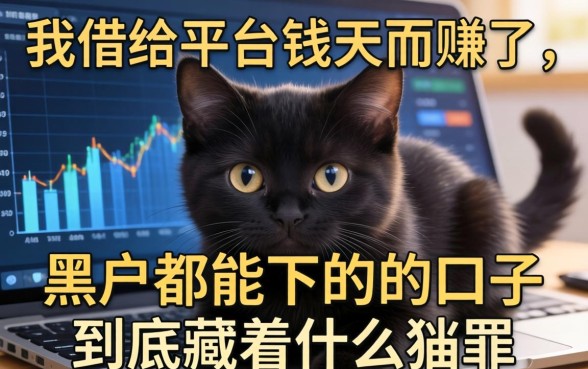 我借给平台钱反而赚了,黑户都能下的口子到底藏着什么猫腻