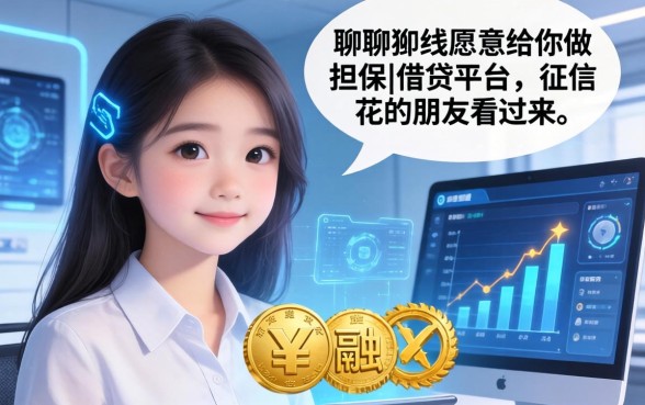 聊聊那些愿意给你做担保的借钱平台，征信花的朋友看过来