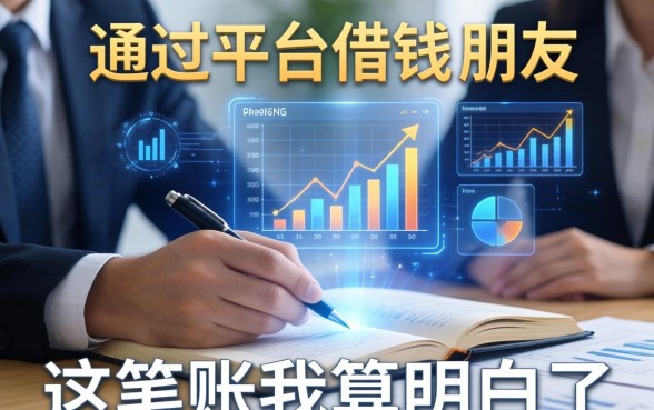 通过平台借钱给朋友，这笔账我算明白了