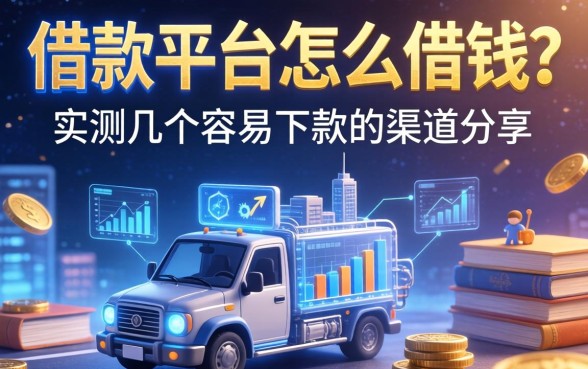 借款平台怎么借钱?实测几个容易下款的渠道分享