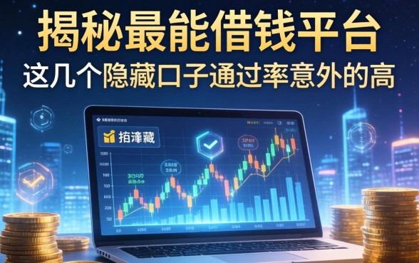 揭秘最能借钱平台，这几个隐藏口子通过率意外的高