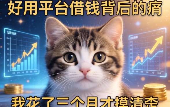 好用平台借钱背后的猫腻，我花了三个月才摸清楚