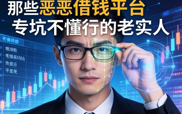 那些恶心的借钱平台，专坑不懂行的老实人