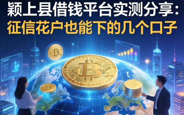 颍上县借钱平台实测分享：征信花户也能下的几个口子