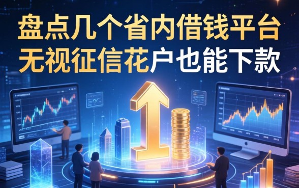 盘点几个省内借钱的平台，无视征信花户也能下款