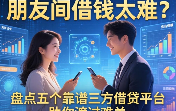 朋友间借钱太难？盘点五个靠谱三方借贷平台助你渡过难关