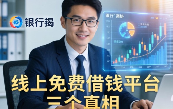 银行经理揭秘：线上免费借钱平台的三个真相