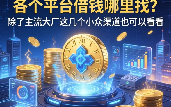各个平台借钱哪里找？除了主流大厂这几个小众渠道也可以看看