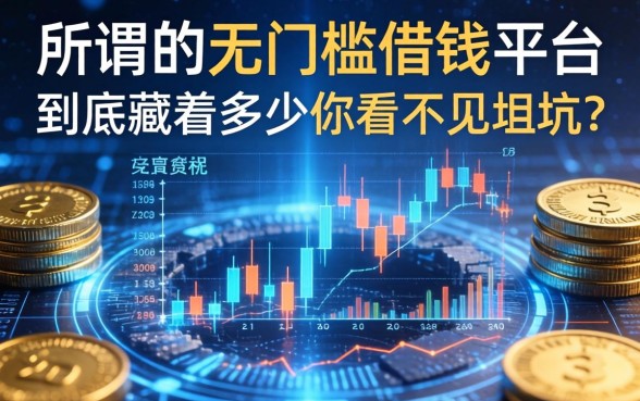 所谓的无门槛借钱平台，到底藏着多少你看不见的坑？