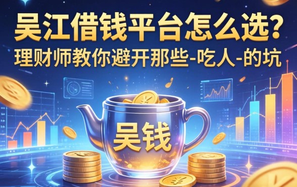 吴江借钱平台怎么选？理财师教你避开那些-吃人-的坑