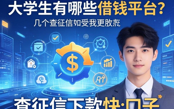 大学生有哪些借钱平台？分享几个不查征信下款快的口子