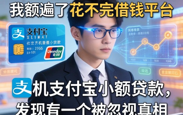 我翻遍了花不完借钱平台和手机支付宝小额贷款，发现一个被忽视的真相
