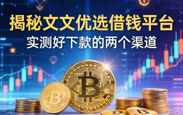 揭秘文文优选借钱平台：实测好下款的两个渠道