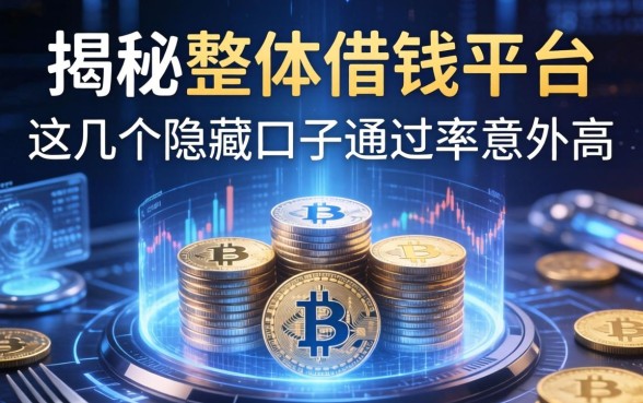 揭秘整体借钱平台：这几个隐藏口子通过率意外高