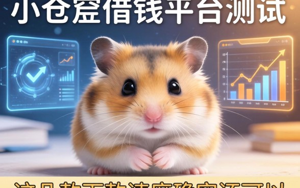 小仓鼠借钱平台实测：这几款下款速度确实还可以