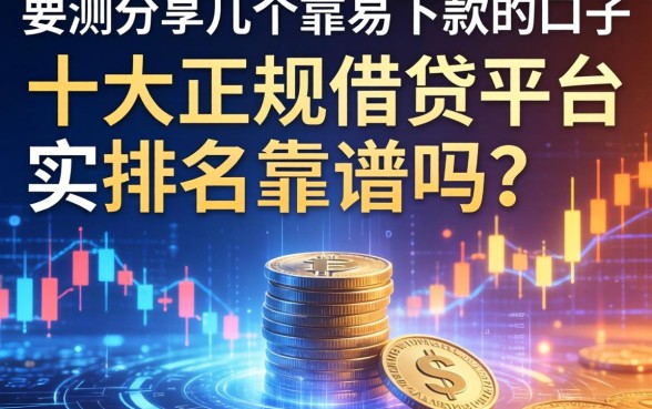 十大正规借钱平台排名靠谱吗？实测分享几个容易下款的口子
