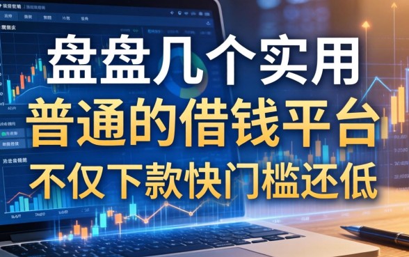 盘点几个实用的普通的借钱平台，不仅下款快门槛还低