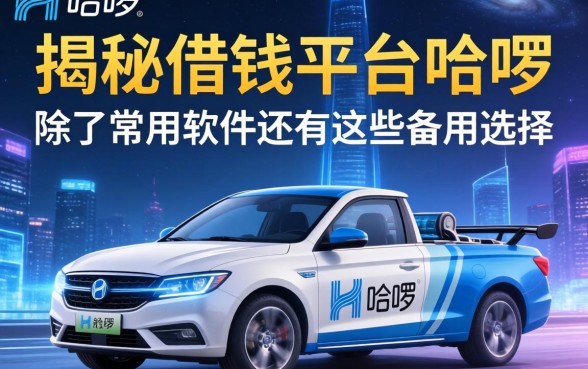 揭秘借钱平台哈啰：除了常用软件还有这些备用选择