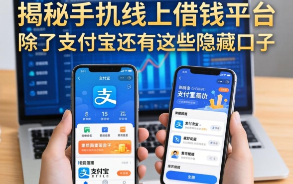 揭秘手机线上借钱平台：除了支付宝还有这些隐藏口子