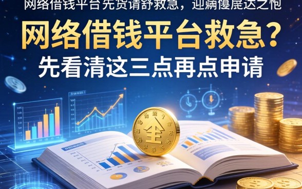 用网络借钱平台救急？先看清这三点再点申请