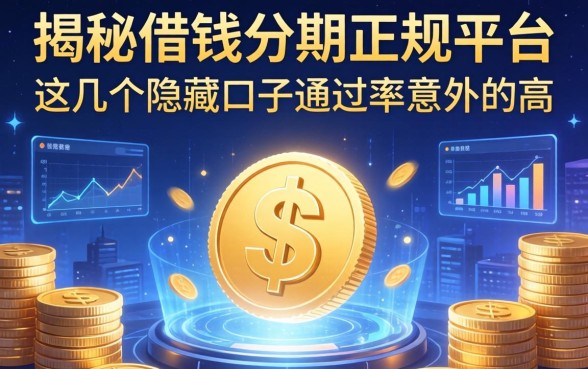 揭秘借钱分期正规平台，这几个隐藏口子通过率意外的高