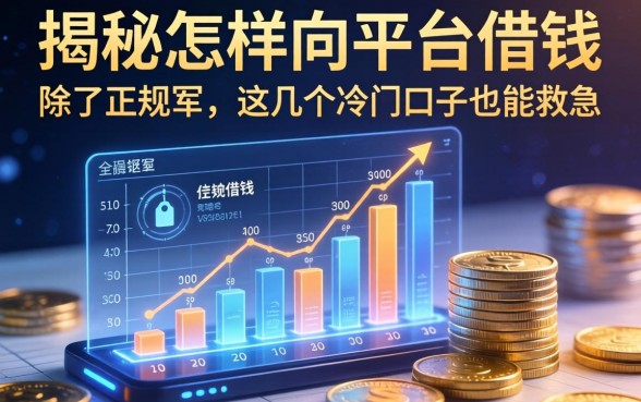 揭秘怎样向平台借钱：除了正规军，这几个冷门口子也能救急