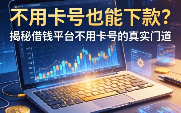 不用卡号也能下款？揭秘借钱平台不用卡号的真实门道