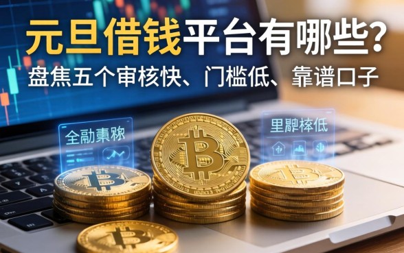 元旦借钱平台有哪些？盘点五个审核快、门槛低的靠谱口子