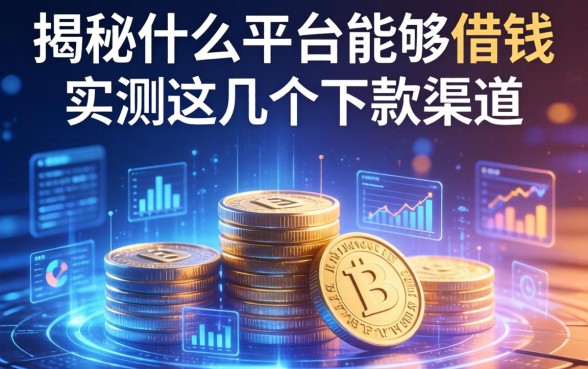 揭秘什么平台能够借钱，实测这几个下款渠道