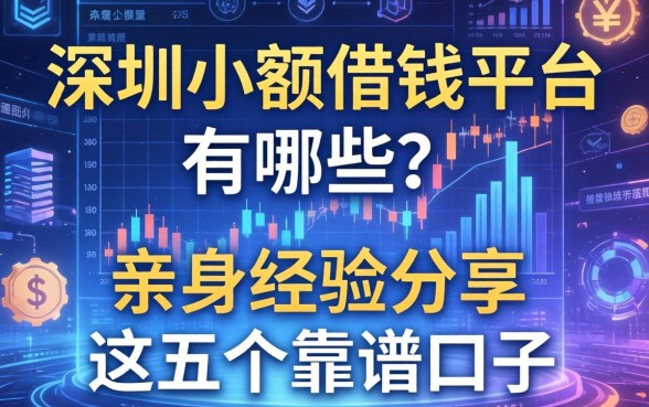 深圳小额借钱平台有哪些？亲身经历分享这五个靠谱口子