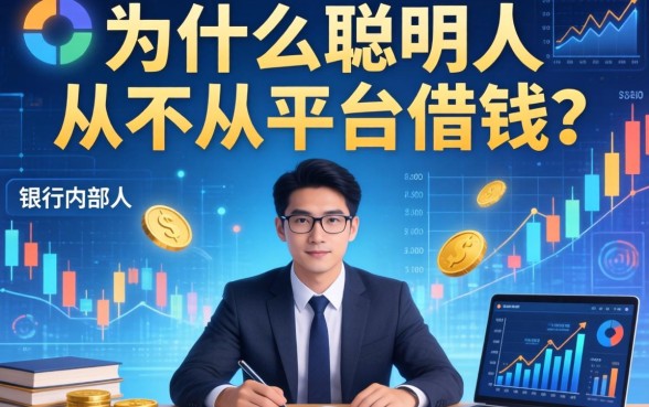 为什么聪明人从不从平台借钱？银行内部人告诉你真相