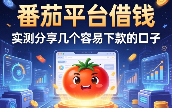 番茄平台借钱：实测分享几个容易下款的口子