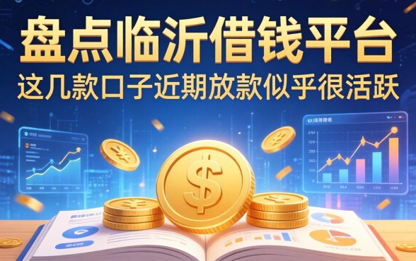 盘点临沂借钱平台：这几款口子近期放款似乎很活跃