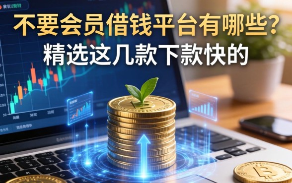 不要会员借钱平台有哪些？精选这几款下款快的