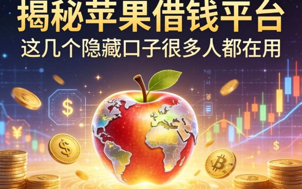 揭秘苹果的借钱平台：这几个隐藏口子很多人都在用