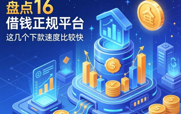 盘点16借钱正规平台，这几个下款速度比较快