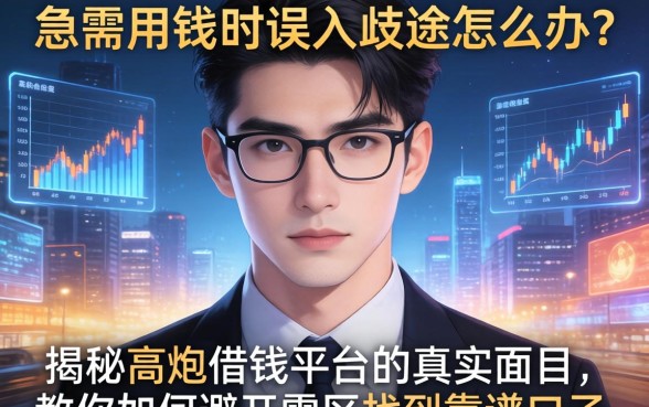 急需用钱时误入歧途怎么办？揭秘高炮借钱平台的真实面目，教你如何避开雷区找到靠谱口子