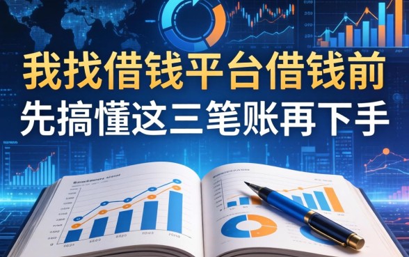 我找借钱平台借钱前，先搞懂这三笔账再下手