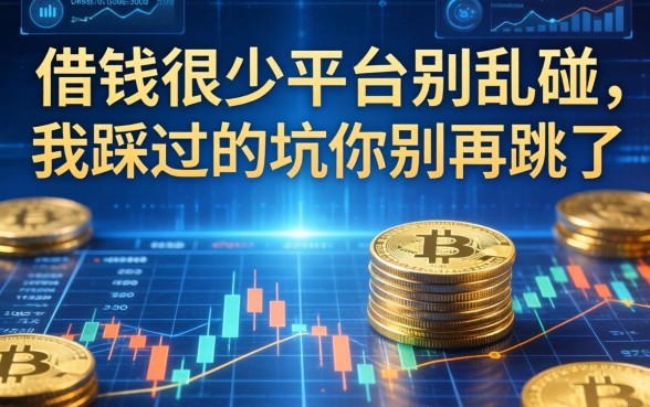 借钱很少的平台别乱碰，我踩过的坑你别再跳了