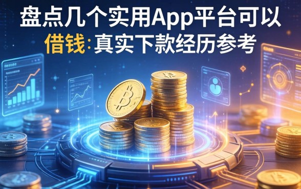 盘点几个实用的app平台可以借钱，附真实下款经历参考