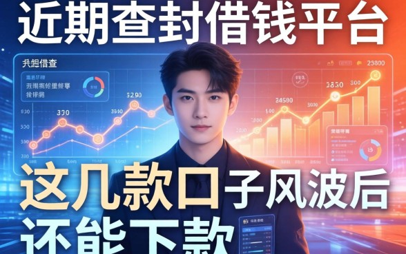 近期查封借钱平台风波后，这几款口子还能下款