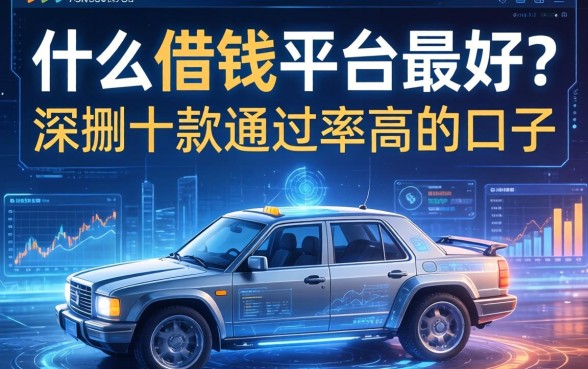 什么借钱平台最好？深扒十款通过率高的口子